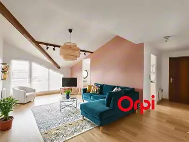 Irigny 69540 Achat / Vente appartement 3 pièces t3 au dernier étage balcon