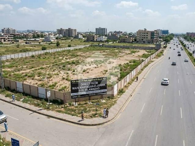 IT Park Approved 6 Kanal Plot Direct From Main Khayaban E Johar For Sale In I 10