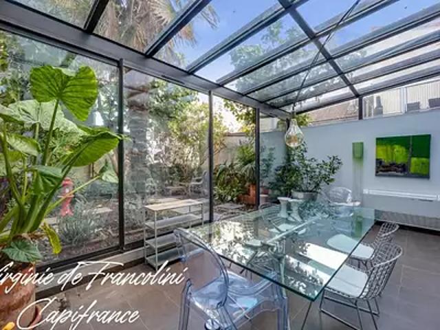 Ivry sur Seine 94200 Achat / Vente maison 7 pièces t7 jardin cave