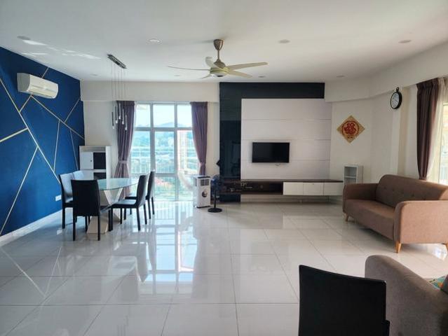 Ixora Heights Sungai Dua 2100sf 270 View Huge Family Unit Low Fee