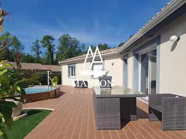 Izon 33450 Achat / Vente maison 6 pièces t6 piscine parking