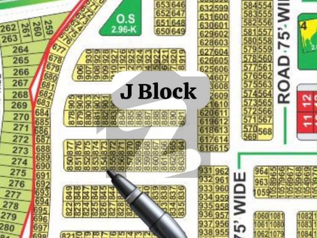 J Block 5 Marla Plot For Sale Carpet Road All Dues Clear Lda City Lahore