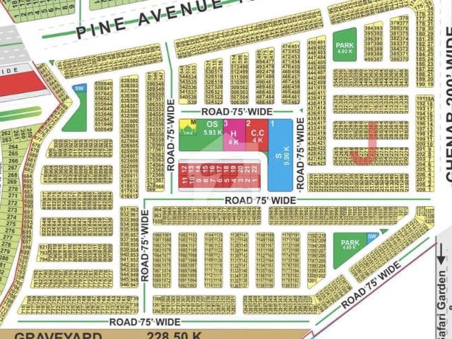 J block 5 Marla plot for sale hot location