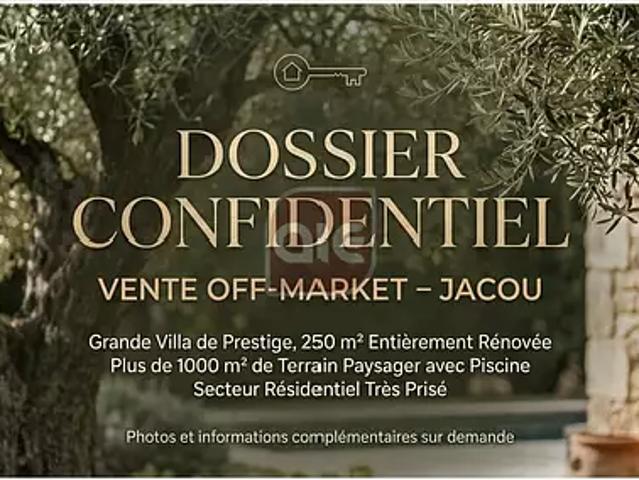 Jacou 34830 Achat / Vente maison 8 pièces t8 piscine