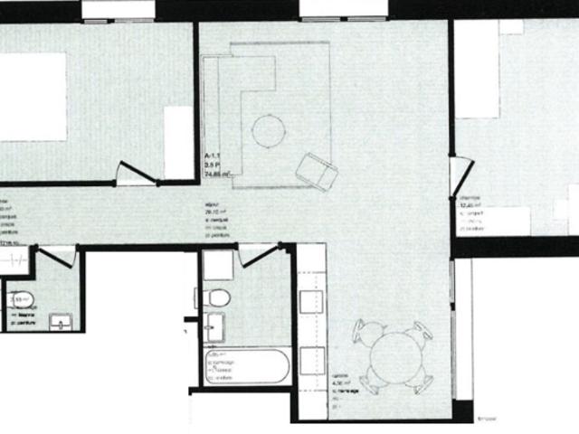 Langzeitmiete Neue Wohnung im Herzen des Dorfes Montana
