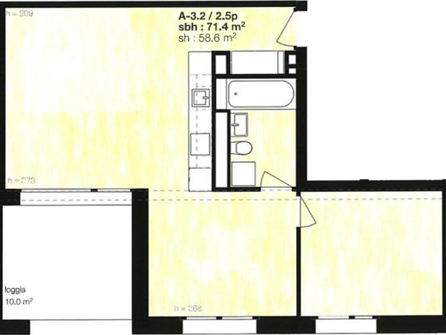 Langzeitmiete: Neue Wohnung im Herzen des Dorfes Montana