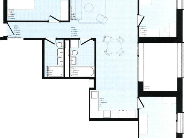 Langzeitmiete: Neue Wohnung im Herzen des Dorfes Montana