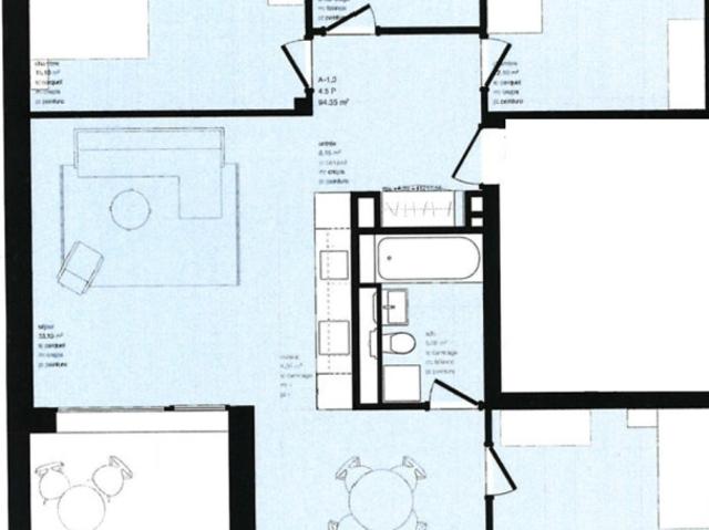 Langzeitmiete Neue Wohnung im Herzen des Dorfes Montana
