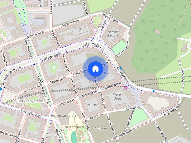 Jaktfalksgatan 1, Barkarbystaden