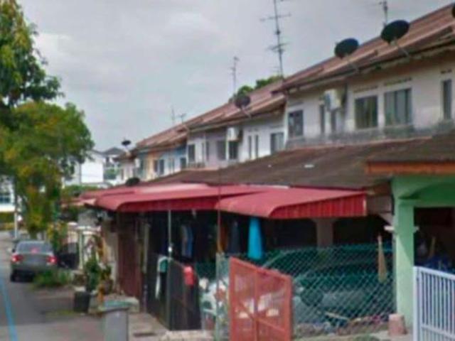 Jalan tasek low medium cost double storey terrace house