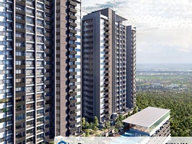 Jalan Ampang LRT Condo, RM 230k, walk to LRT & Mall