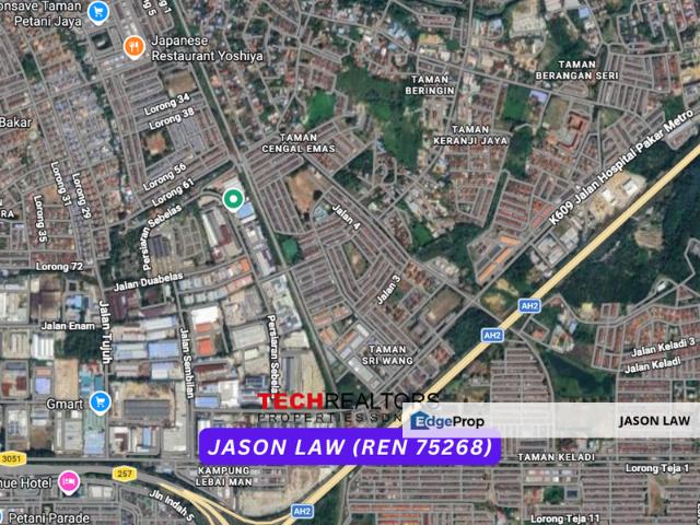 Jalan Angsana, Kampung Pengkalan Lebai Man