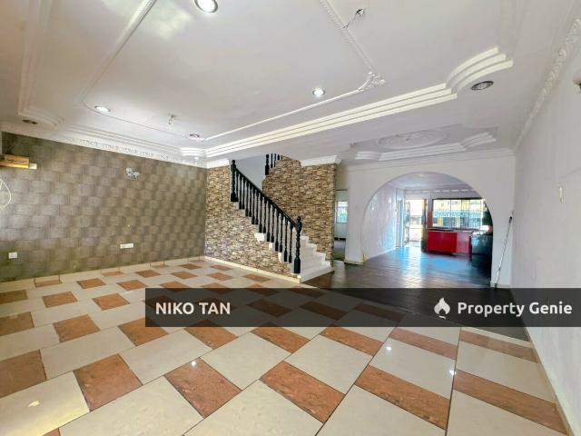 Jalan Benang Double Story with Fully Extended, Taman Sentosa For Sale