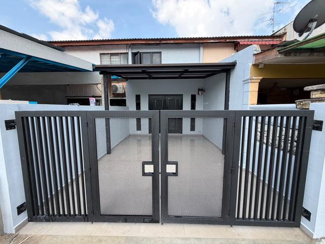 Jalan Hang Jebat Skudai Low Cost Teres 2 Tingkat Full Reno Jual Murah