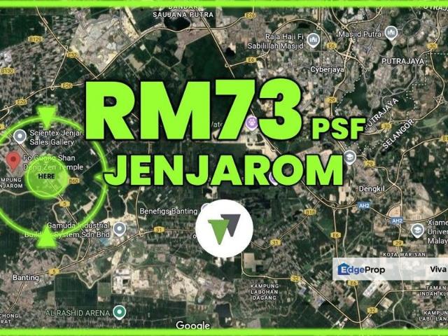 Jalan Klang Banting, Jenjarom ⭐ 7.5 acres ⭐ RM82 psf ⭐ Converted Industry title ⭐