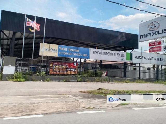 Jalan Kuala Kangsar, Ipoh Industrial Land with Double Storey Office