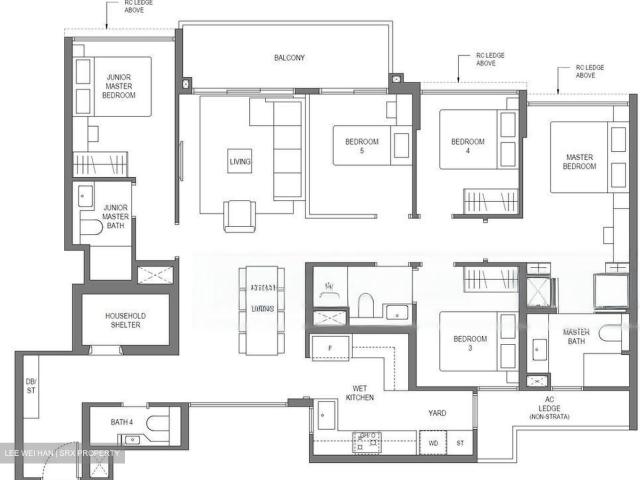 Jalan Lempeng D5, Condominium