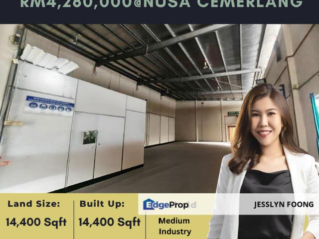 Jalan Mega 1/x, Nusa Cemerlang Iskandar Puteri