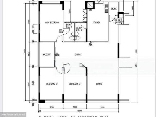 Jalan Rajah Toa Payoh, HDB 5 Rooms
