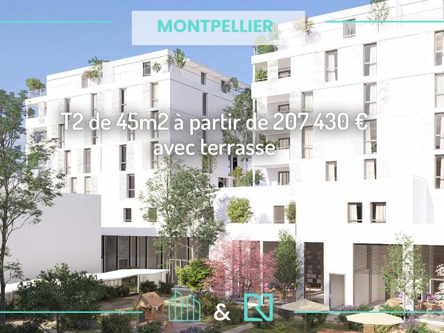Jardin Bella Vista 2 pièces, 44 à 47 m²