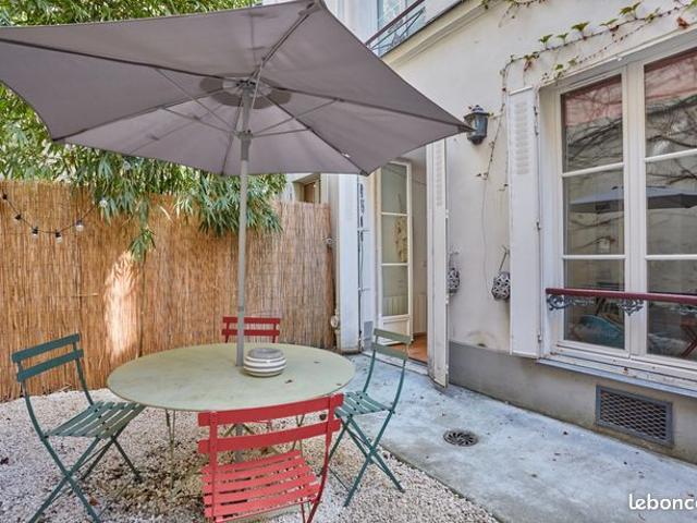 Jardin du Luxembourg — Deux pièces avec terrasse privative au calme