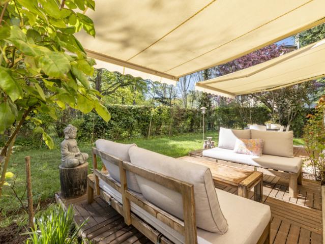 Jardin privatif de 110m2, 15' à pied de la gare