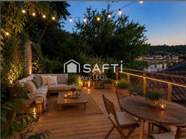 Jardin terrasse et vue