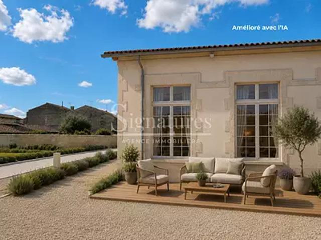Jarnac 16200 Achat / Vente maison 5 pièces t5