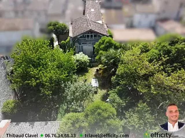 Jarnac 16200 Achat / Vente maison 8 pièces t8 jardin cave