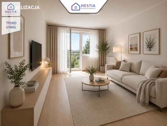 Jasne 2 pokoje 41,3 m² w Barwicach – okazja!