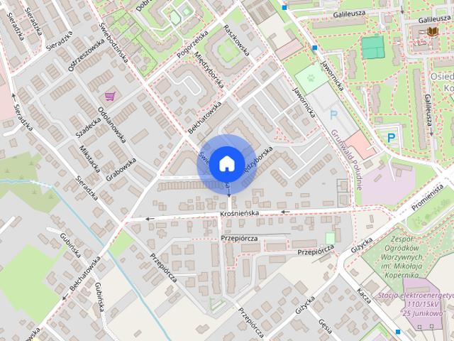 Jasne i ciche mieszkanie z oddzielną kuchnią
