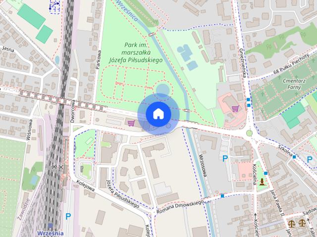 Jasne i przestronne M2 przy PKP Września, ul. Daszyńskiego 2E