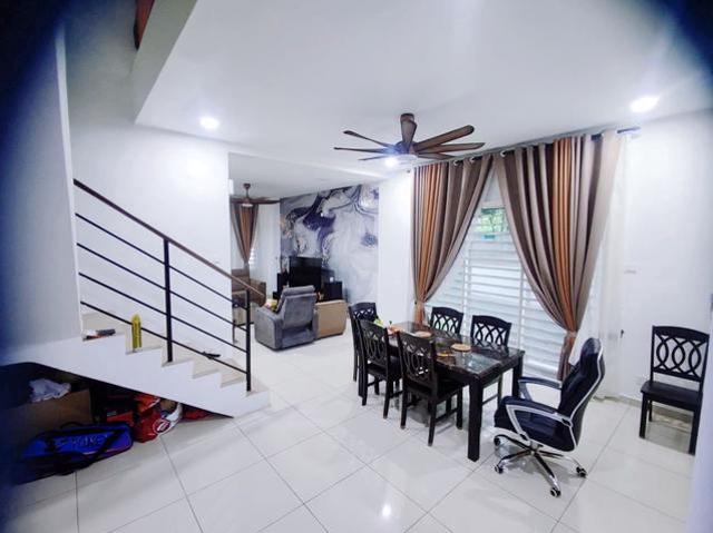 Jawi Sungai Bakap Double Storey Terrace Corner For Sale below value