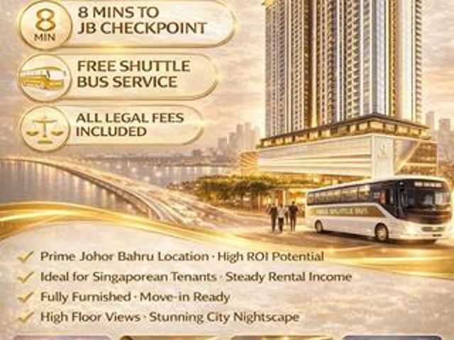 JB Town Johor Bahru Luxury Apartment At CIQ Area
