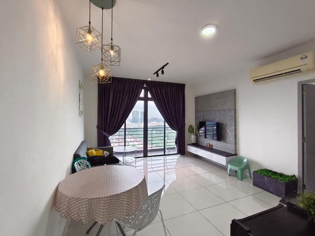 JB Town 1Tebrau Residence 1 Bed 1 Bath Renovated Fully Furnished CIQ
