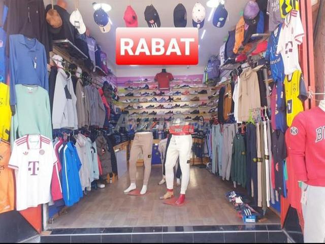 Je mets en vente ma boutique commerciale à Rabat