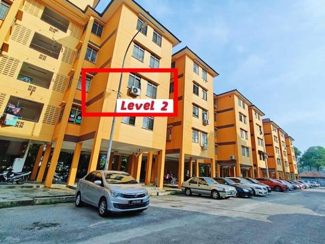 Jentayu Flat Kangkar PulaiTingkat 2 Full Loan