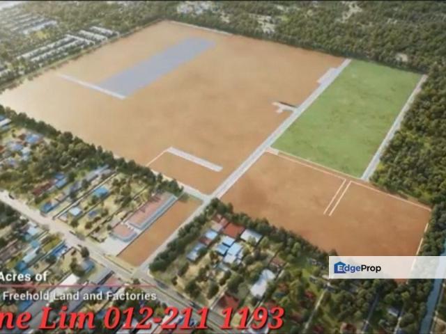 JENJAROM工业地出售Freehold Corner Lot Industrial Land FOR SALE Near Fo Guang Shan Dong Zen Temple 200 meter from main Klang Banting Road