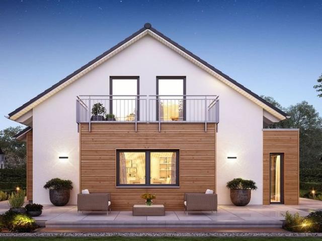 Jedes massa Familienhaus überzeugt mit Individualität, Preis Leistungs Verhältnis und zertifizierte Qualität