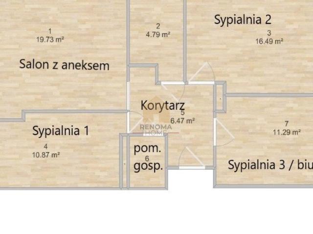 Apartament inwestycyjny z widokiem na Rynek, 72 m²