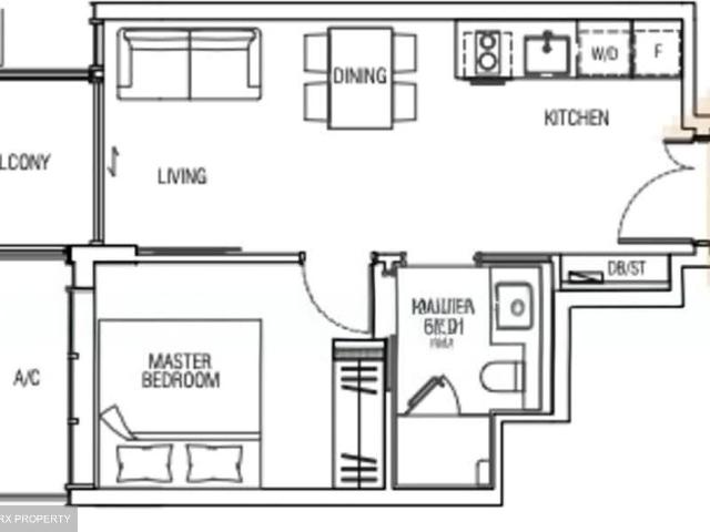 Jervois Mansion D10, Apartment