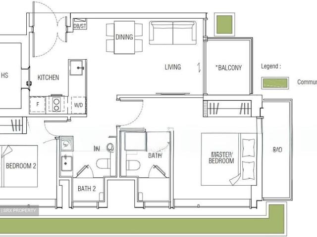 Jervois Mansion D10, Apartment