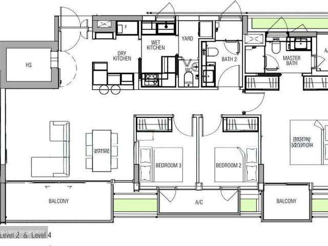 Jervois Mansion D10, Apartment