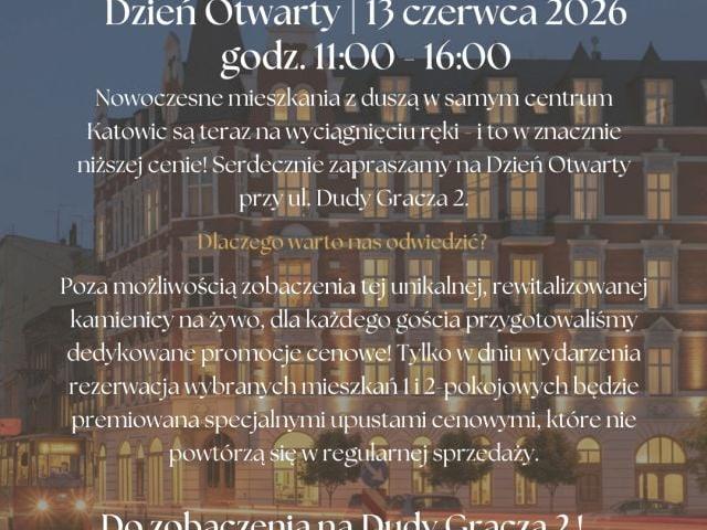 Jerzego Dudy Gracza 2 38,74 m², Katowice