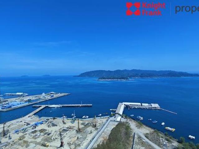 Jesselton Quay Tower 2 High Floor Sea View Unit