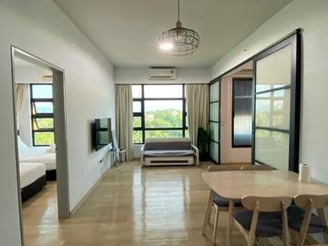 Jesselton quay Hill View Fully furnished High floor SICC Suria