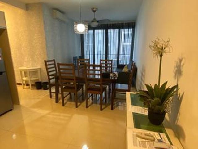 Jesselton Residence Block C Partly Seaview Fully Renovated Furnished