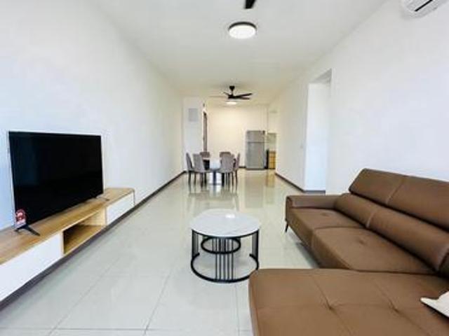 Jesselton twin tower Seaview 2R2B Furnished Damai