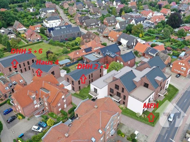RESERVIERT: Mittendrin und doch idyllisch! Neubau Doppelhaushälfte in Lingen!