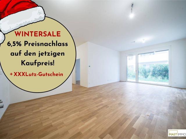 AKTIONSPREIS bis 30.06 Sofort beziehbare 3 Zimmer Gartenwohnung